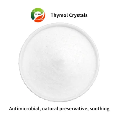 Thymol krystaller